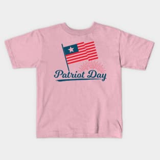 Patriot Day Memorial Day 11s National Day Kids T-Shirt